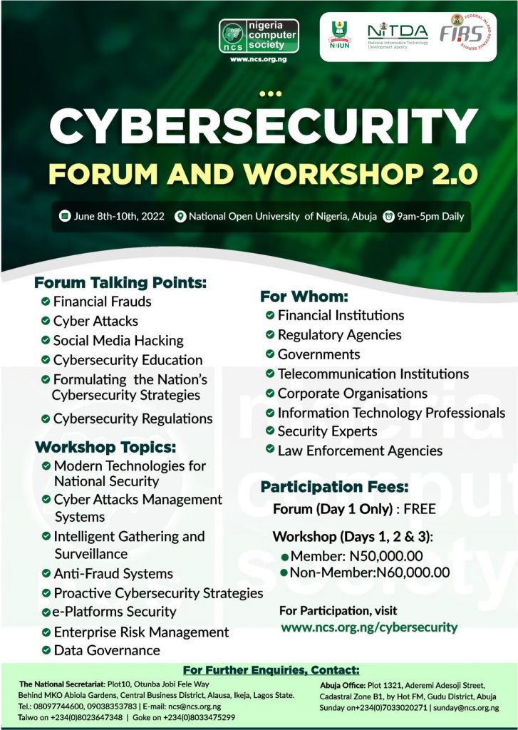 Cybersecurity Forum and Workshop