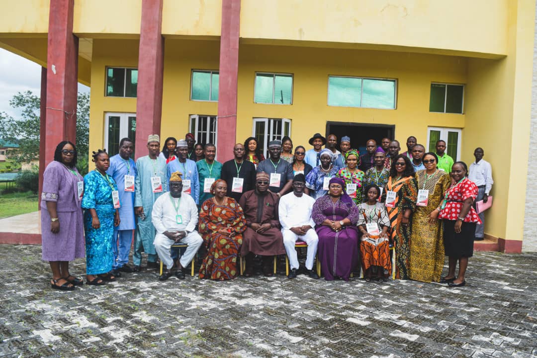 Group photograph at NIEPA, Ondo State